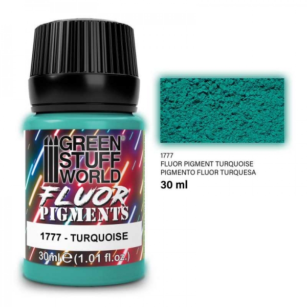 Green Stuff World: Pigment FLUOR TURQUOISE