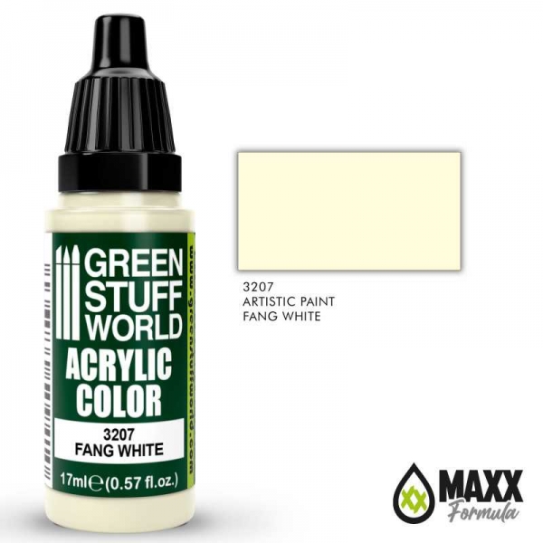 Green Stuff World: Acrylic Color FANG WHITE