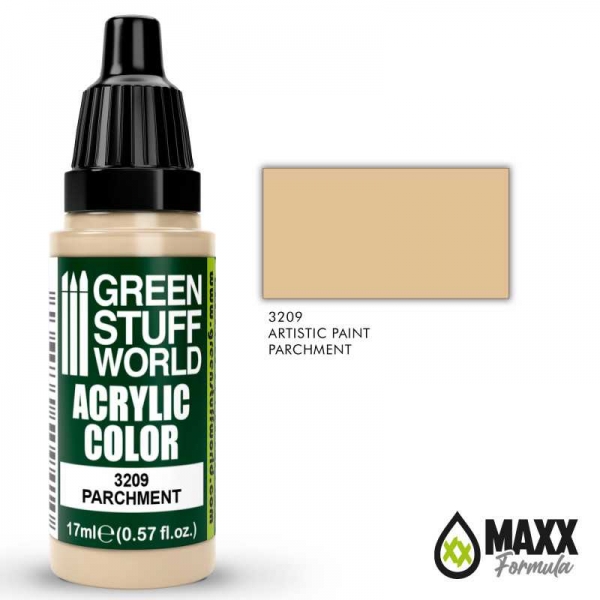 Green Stuff World: Acrylic Color PARCHMENT