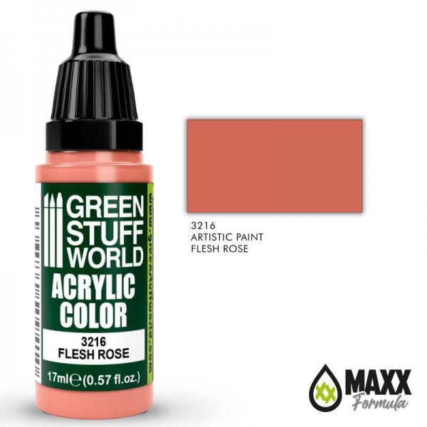 Green Stuff World: Acrylic Color FLESH ROSE