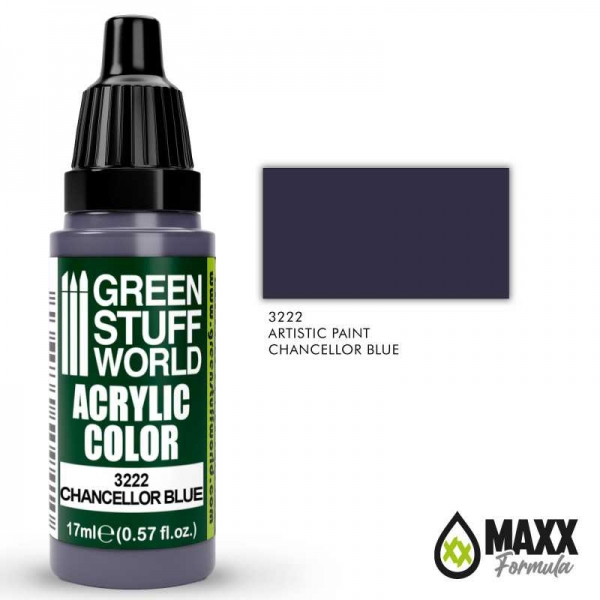 Green Stuff World: Acrylic Color CHANCELLOR BLUE