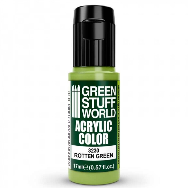 Green Stuff World: Acrylic Color ROTTEN GREEN