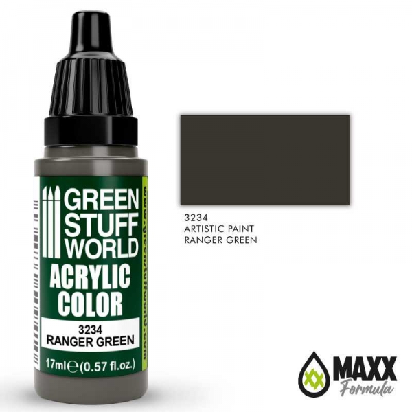 Green Stuff World: Acrylic Color RANGER GREEN