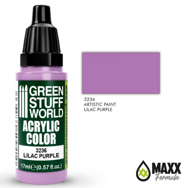 Green Stuff World: Acrylic Color LILAC PURPLE
