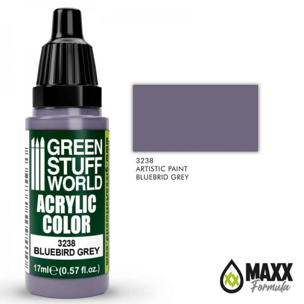 Green Stuff World: Acrylic Color BLUEBIRD GREY