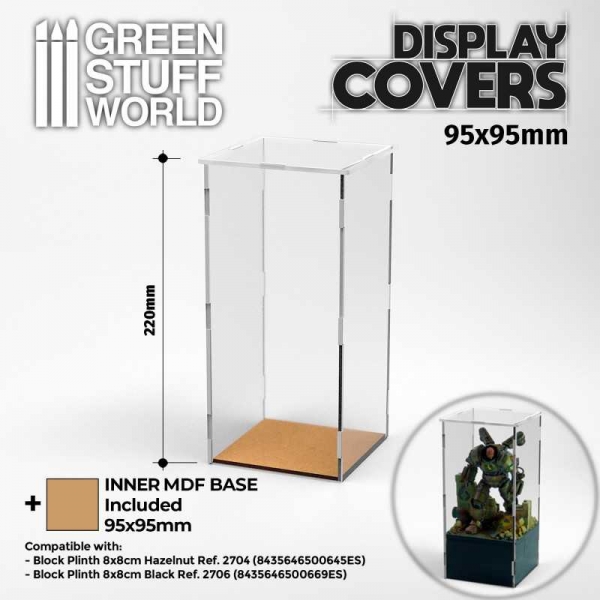 Green Stuff World: Acrylic Display Case 95x95mm