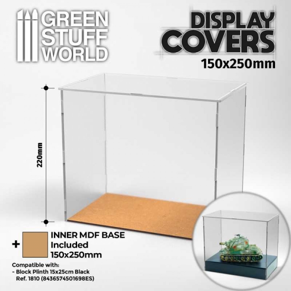 Green Stuff World: Acrylic Display Case 150x250mm