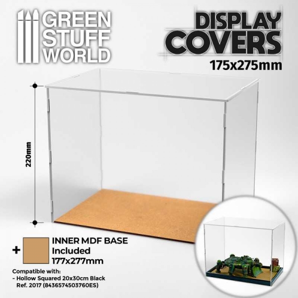 Green Stuff World: Acrylic display case 175x275mm