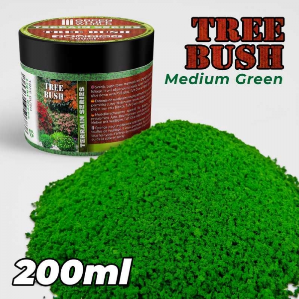 Green Stuff World: Tree Bush Clump Foliage - Medium Green - 200ml