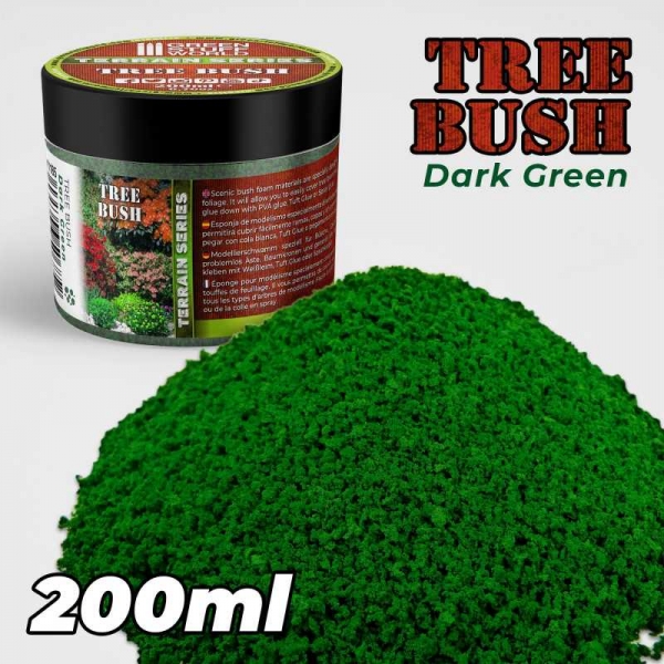 Green Stuff World: Tree Bush Clump Foliage - Dark Green - 200ml