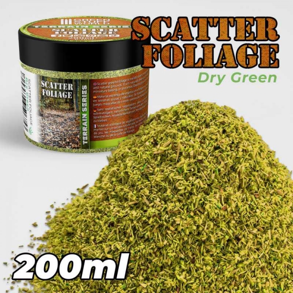 Green Stuff World: Scatter Foliage - Dry Green - 200ml