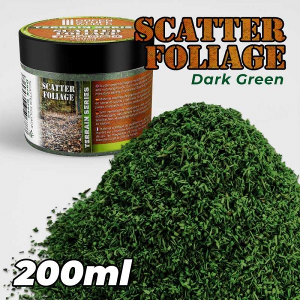 Green Stuff World: Scatter Foliage - DARK Green - 200ml