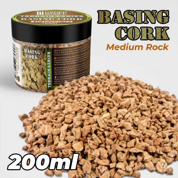 Green Stuff World: Basing Cork Grit - THICK - 200ml