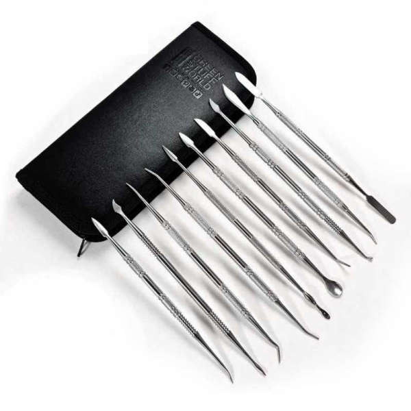 Green Stuff World: 10x Professional Sculpting Tools with case