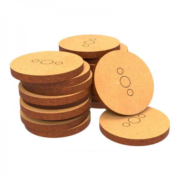 Green Stuff World: MDF Bases - Round 28,5 mm