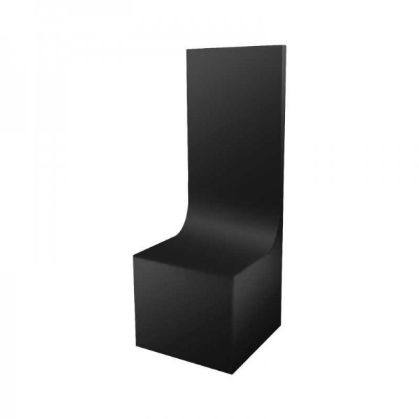 Green Stuff World: Backdrop Display Plinth 5x5x5cm Black