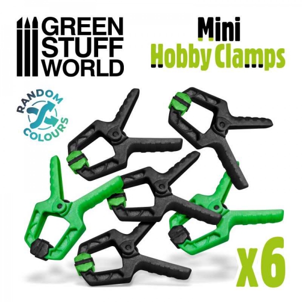 Green Stuff World: Mini hobby clamps x6