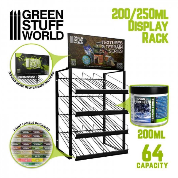 Green Stuff World: GSW Paint Display Rack 200-250ml
