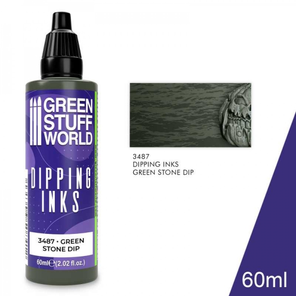Green Stuff World: Dipping ink 60 ml - GREEN STONE DIP