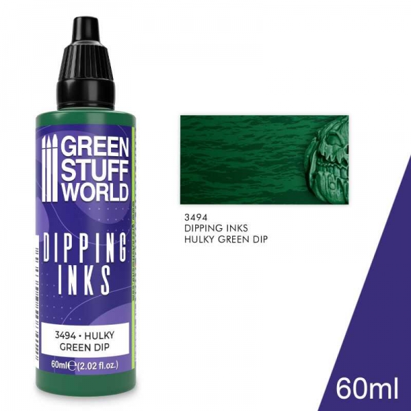 Green Stuff World: Dipping ink 60 ml - HULKY GREEN DIP