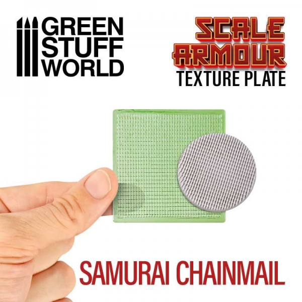 Green Stuff World: Texture Plate - Samurai