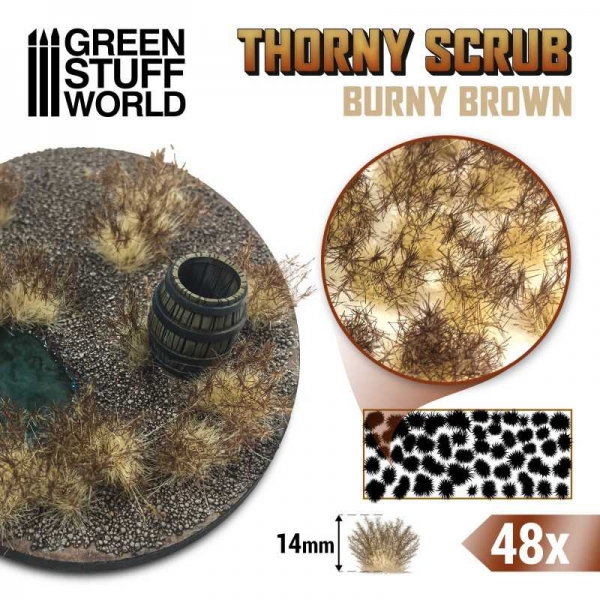 Green Stuff World: Thorny Scrubs - BURNY BROWN
