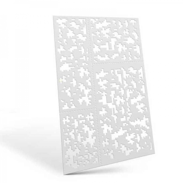 Green Stuff World: Flexible Stencils - Pixel CAMO (9mm aprox.)