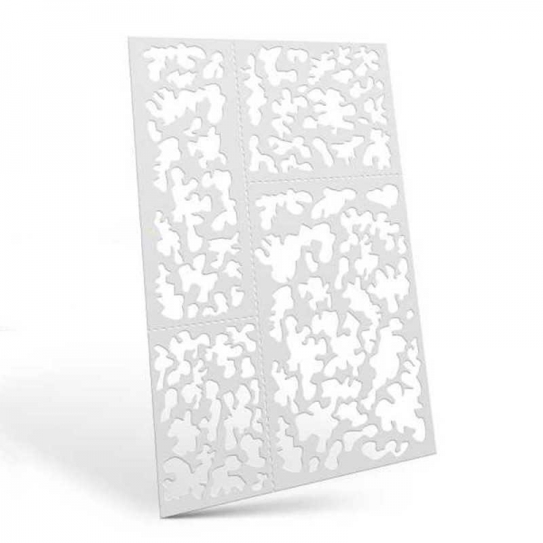 Green Stuff World: Flexible Stencils - Classic Camo 1 (15mm aprox.)