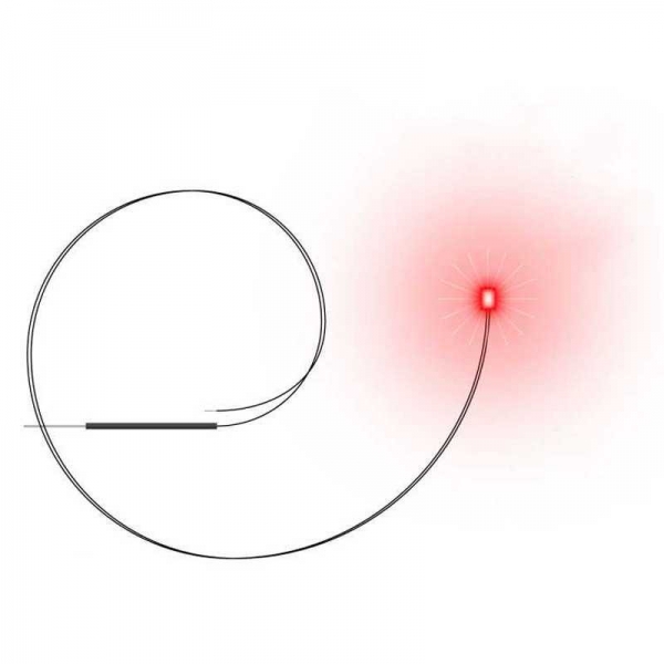 Green Stuff World: BLINKING LEDs - RED - 2mm