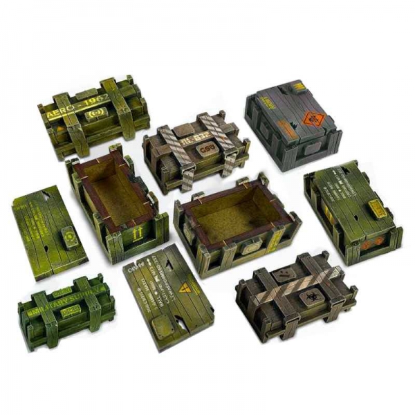 Green Stuff World: Rectangular wooden MDF boxes 1:48-1:35