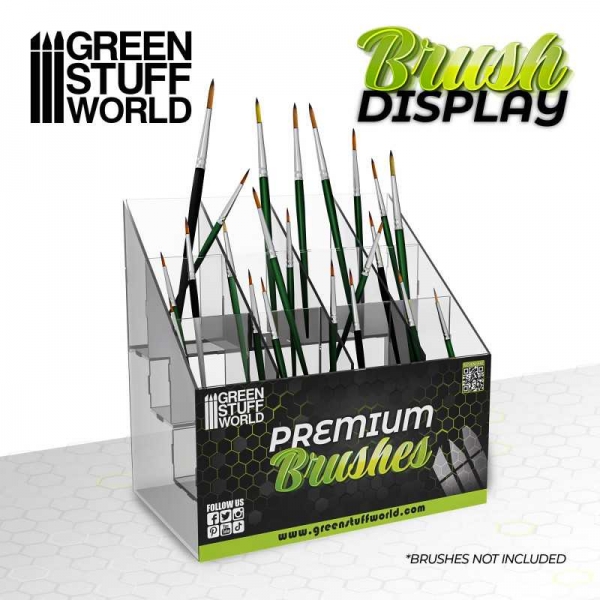 Green Stuff World: Brush Display Rack - LARGE