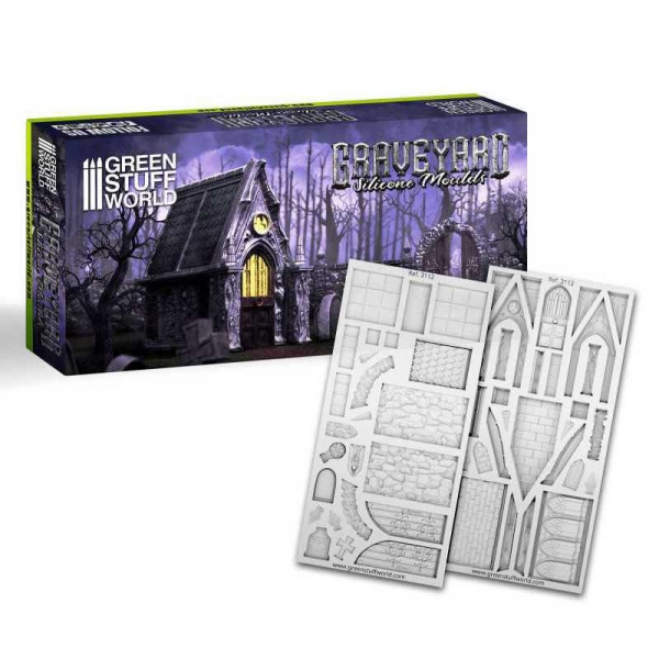 Green Stuff World: Silicone Molds - Graveyard