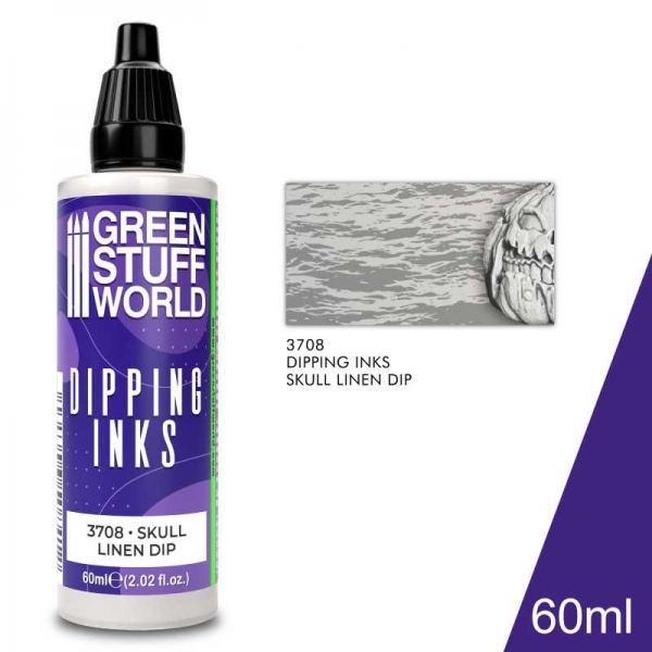 Green Stuff World: Dipping ink 60 ml - Skull Linen Dip