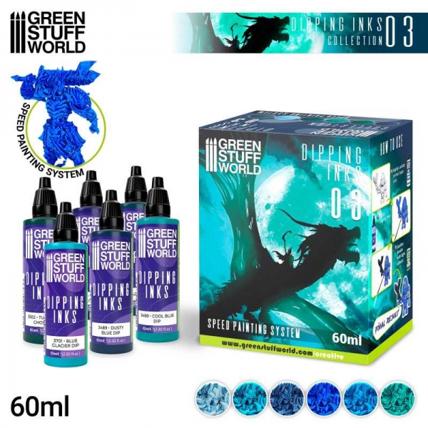 Green Stuff World: Paint Set - Dipping collection 03
