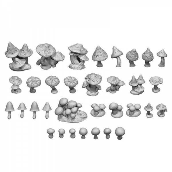 Green Stuff World: Wild Mushrooms 1:48