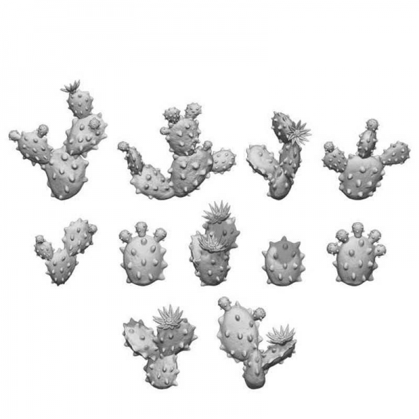 Green Stuff World: Resine Nopal Cactus 1:48-1:35