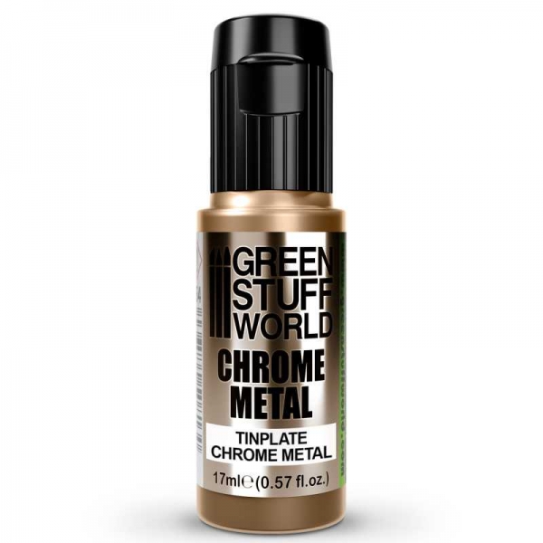 Green Stuff World: Chrome Paint - TINPLATE 17ml
