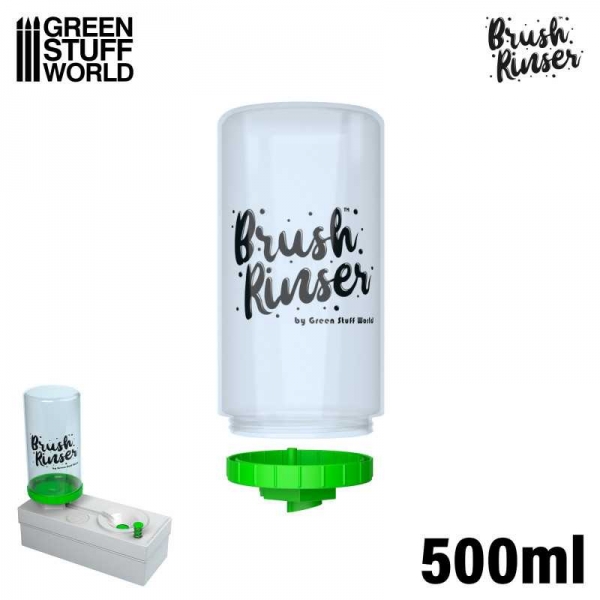 Green Stuff World: Brush Rinser bottle 500ml - Green