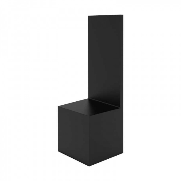 Green Stuff World: Straight Backdrop Plinths 5x5x5cm Black