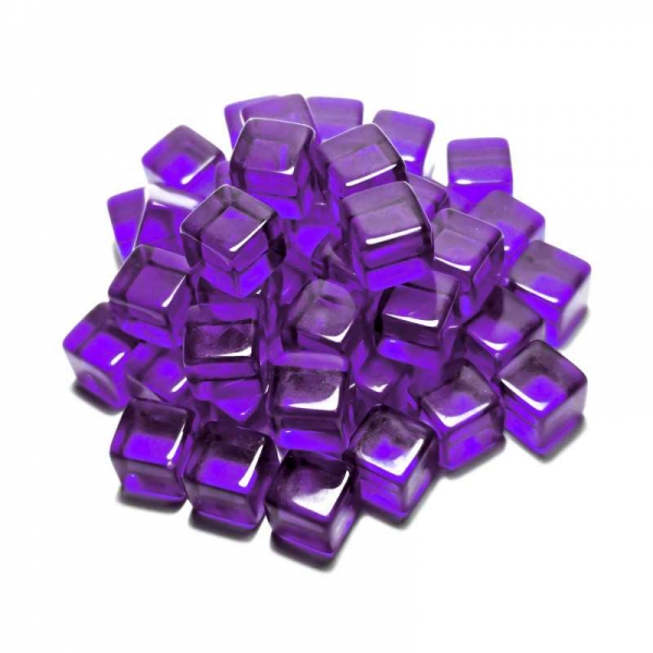 Green Stuff World: Gaming TOKENs - Purple Cubes 10mm