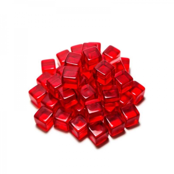 Green Stuff World: Red Cube tokens 8mm