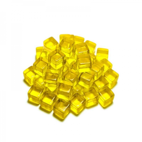 Green Stuff World: Yellow Cube tokens 8mm