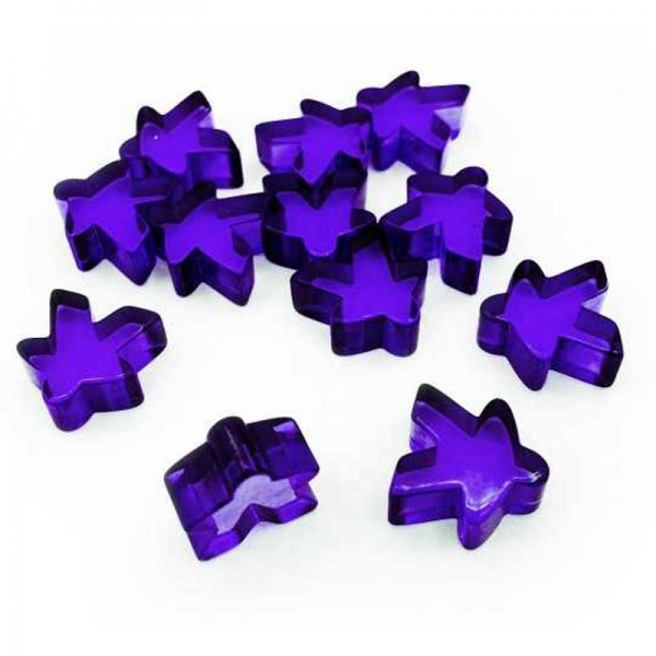 Green Stuff World: Meeples 16x16x8mm - Purple