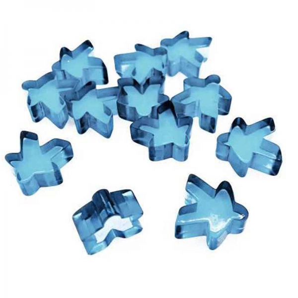 Green Stuff World: Meeples 16x16x8mm - Light Blue
