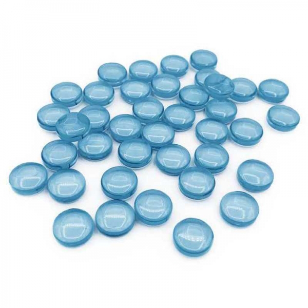 Green Stuff World: Plastic Gems 12mm - Light Blue