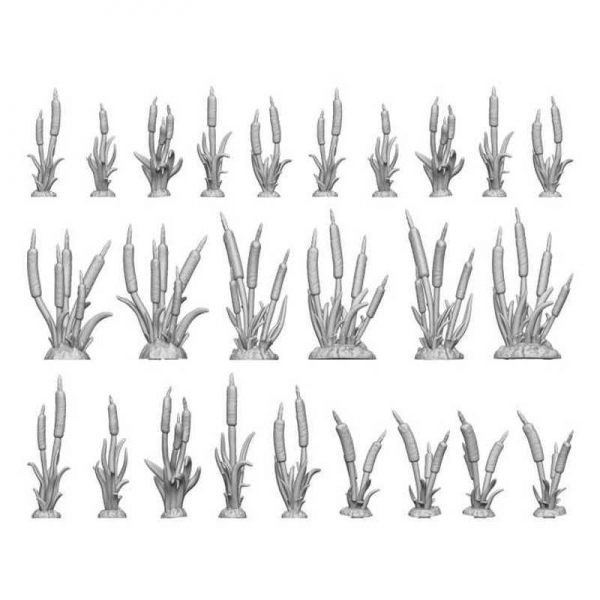 Green Stuff World: CATTAILS Plants 1:48