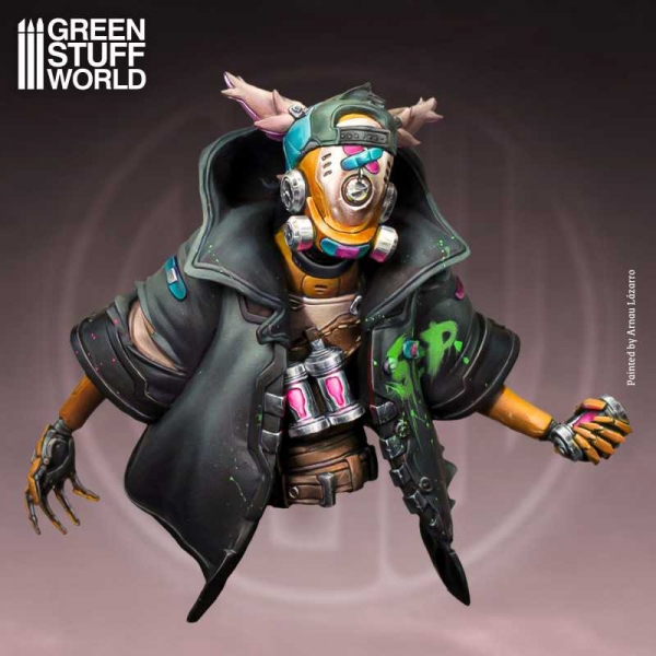 Green Stuff World: Neko Galaxy - Zyl-02 bust
