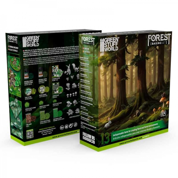 Green Stuff World: Basing Sets - Forest