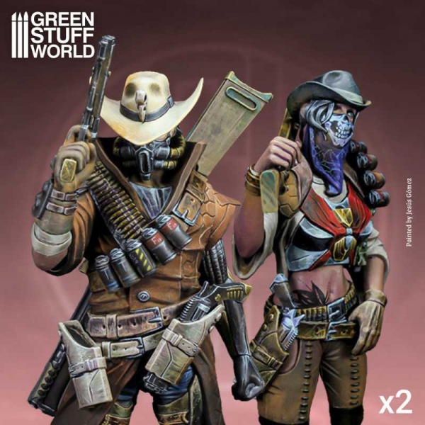 Green Stuff World: Oda Models - Jym and Mira Reed