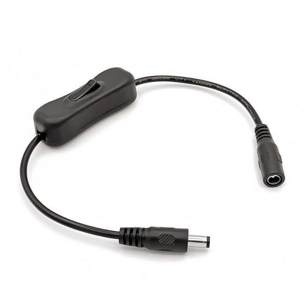 Green Stuff World: Barrel Jack Power Switch - Black